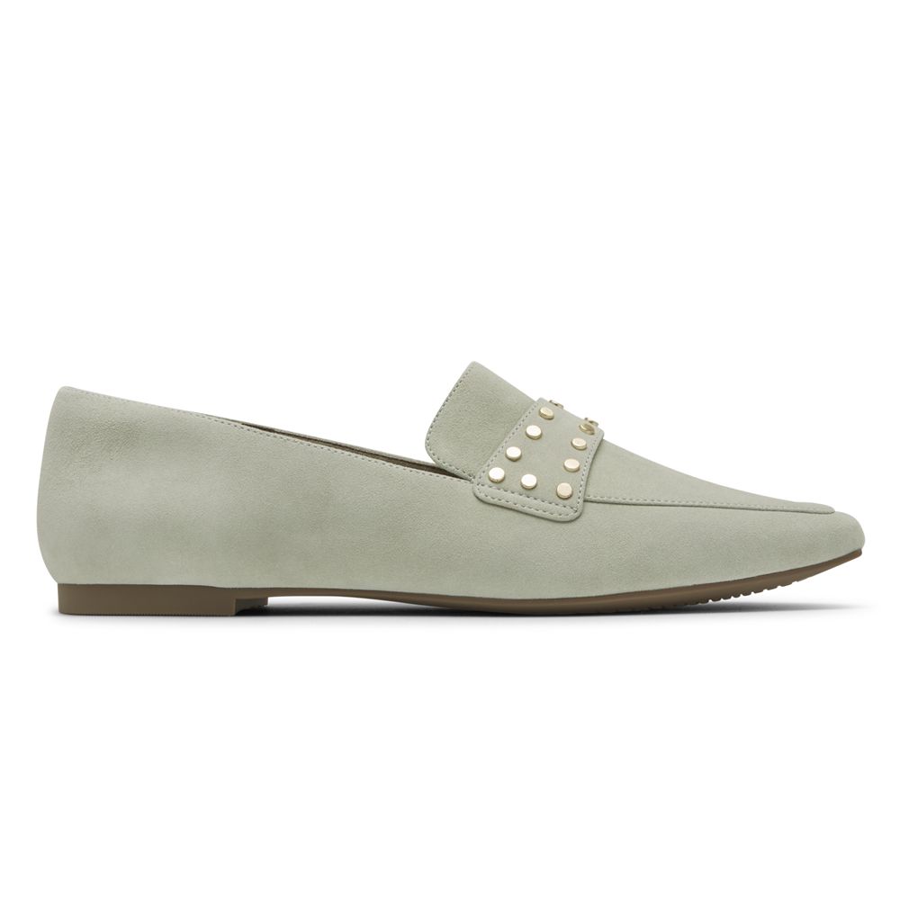 Mocassins Mulher Rockport Total Motion Laylani Studded Azuis,Portugal OWYQG-8574